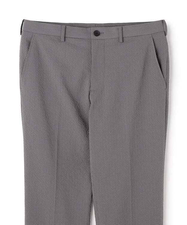JOSEPH HOMME 【WEB・一部店舗限定】 エアーグリットサッカーストレッチ　テーパードパンツ / CITY グレー系
