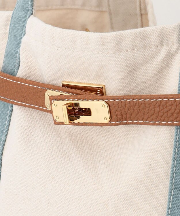 23区 【CLASSY.1月号掲載】SITA PARANTICA キャンバス トートバッグ (L) サックスブルー系