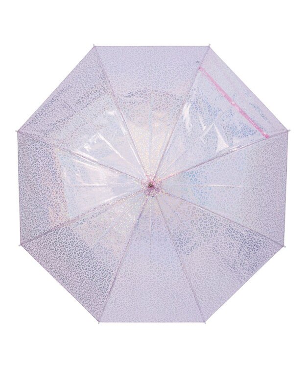 MOONBAT estaa 長傘 ビニール アニマルシャイニー ペールピンク