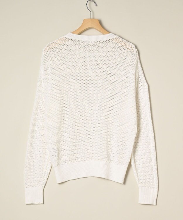 ONWARD Reuse Park 【23区】ニット春夏 オフホワイト