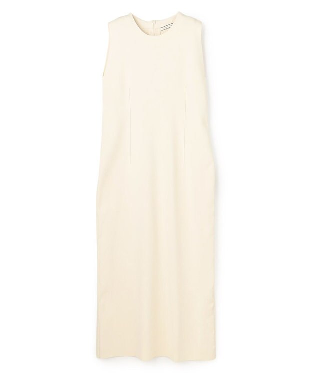 BEIGE， LABRADO / ダーツニット ロングワンピース Ecru