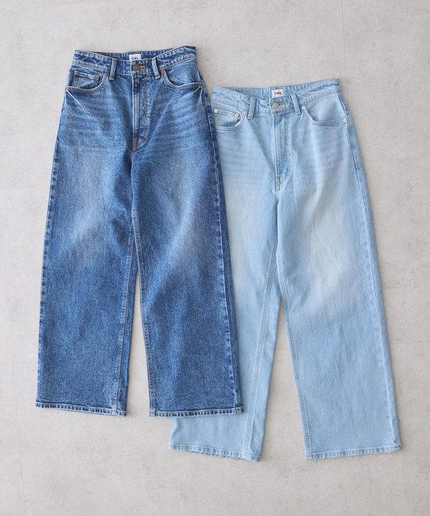AMERICAN HOLIC 【EDWIN別注】ワイドデニム Medium Indigo