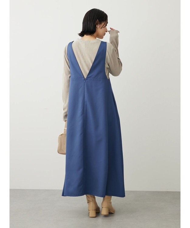 Green Parks ・ＥＬＥＮＣＡＲＥ　ＤＵＥ　Ｖネックジャンスカ Blue