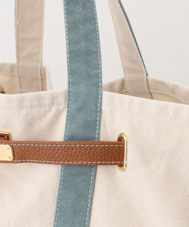 23区 【CLASSY.1月号掲載】SITA PARANTICA キャンバス トートバッグ (L) サックスブルー系