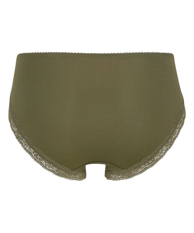 WACOAL ショーツ 【リボンブラ】 BRB413とペア はきこみ丈あさめ やわらかく伸びる素材（バック） レディース PRA113 /ワコール グリーン
