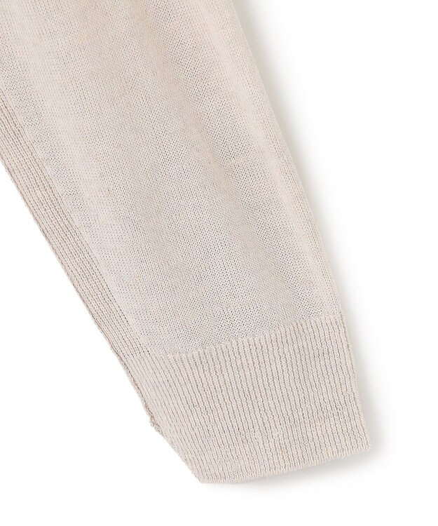 JOSEPH HOMME リネンナイロンプレーン　Ｖネックカーディガン ホワイト系