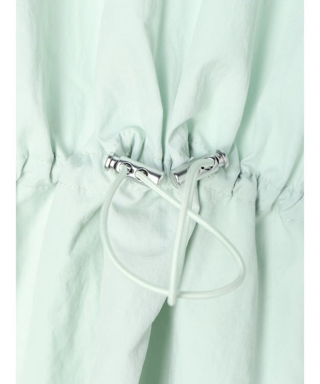 earth music&ecology ハーフＺＩＰミニワンピース Light Green