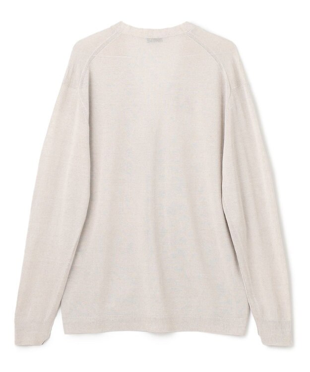 JOSEPH HOMME リネンナイロンプレーン　Ｖネックカーディガン ホワイト系