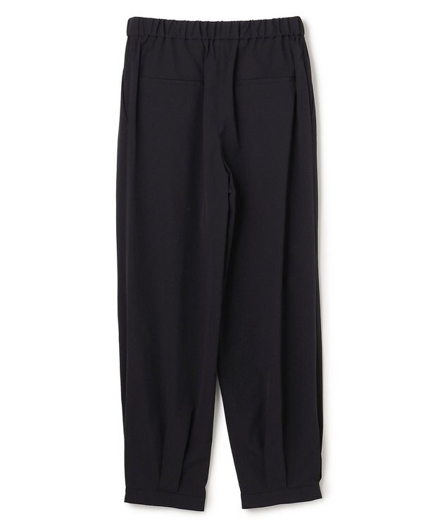 BEIGE， YANN / 裾カフス イージーアンクルパンツ Black