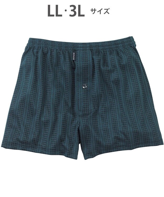 WACOAL MEN トランクス 天然由来繊維（混） しっとりなめらかな肌ざわり ニット素材 前開き GT7802 /ブロス バイ ワコールメン オリーブ