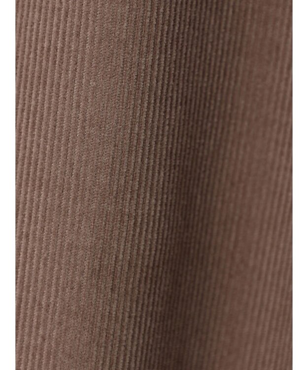 CRAFT STANDARD BOUTIQUE コーデュロイアシンメトリーワンピース Gray Beige