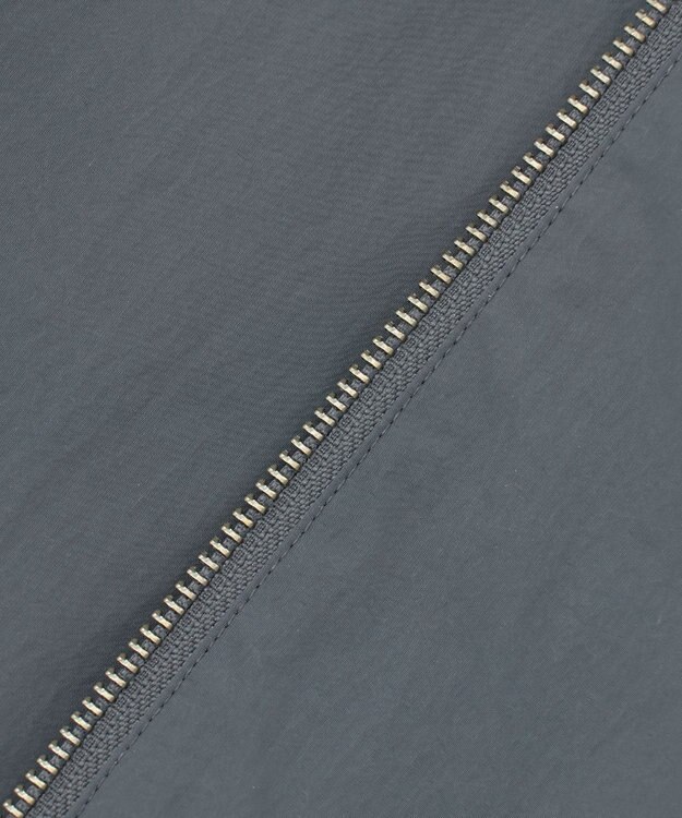 23区 【R(アール)】ナイロンタフタワッシャー  フーデッドジップアップブルゾン スレートグレー系