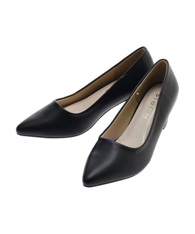 Green Parks ＲＵＰＩＳ．クッションパンプス Black