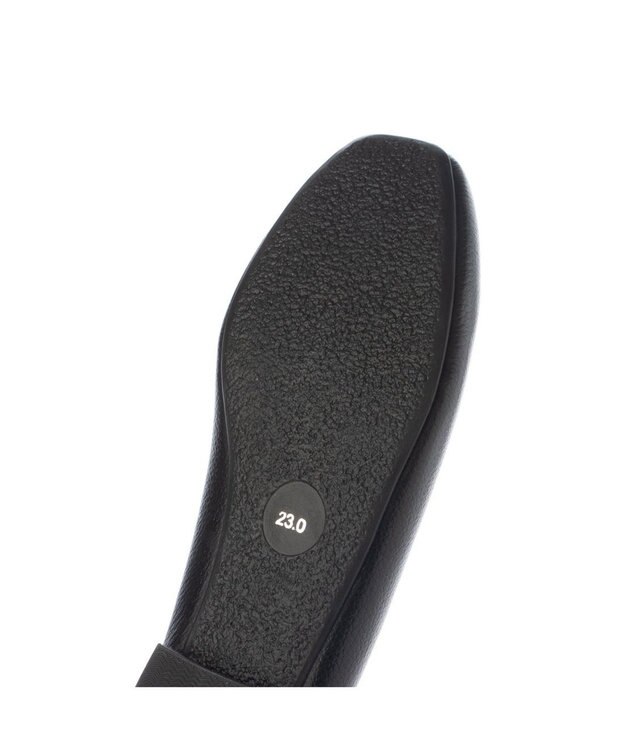 ing <ing>Vカットフラットパンプス ブラック