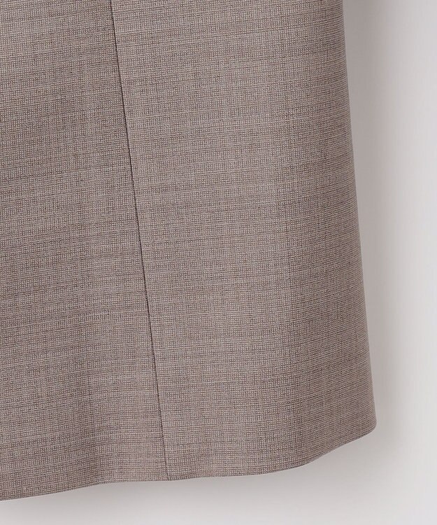 J.PRESS LADIES L 【セットアップ対応】BAHARIYE PINHEAD ノーカラー ジャケット ブラウン系