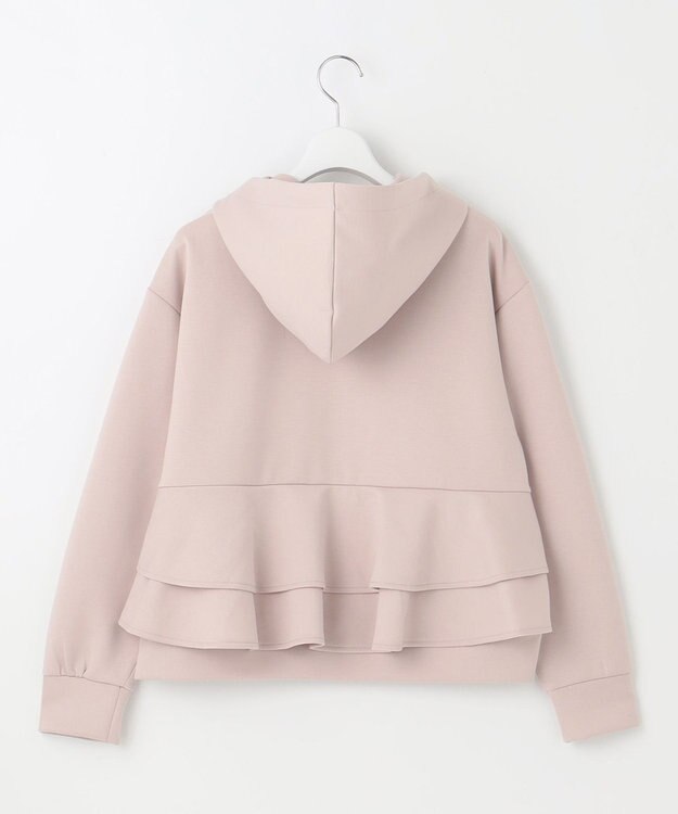 Feroux 【大好評につき新色登場！】バックフリルダンボール パーカー ピンク系
