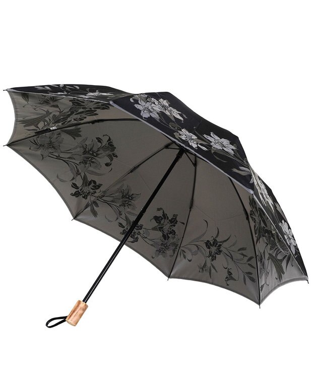 槙田商店　傘　晴雨兼用　UV 甲州織　絵おり　百合　和 槙田商店 傘 晴雨兼用 UV 甲州織 絵おり 百合 和 絵おり 百合