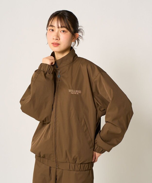 OP／FILA 【Kappa】ウェルネスクラブスイングトップ ブラウン