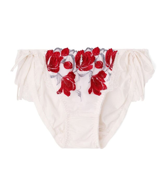 San-ai Resort（三愛水着楽園） エレガントコレクション【2407】ヒモショーツ レッド