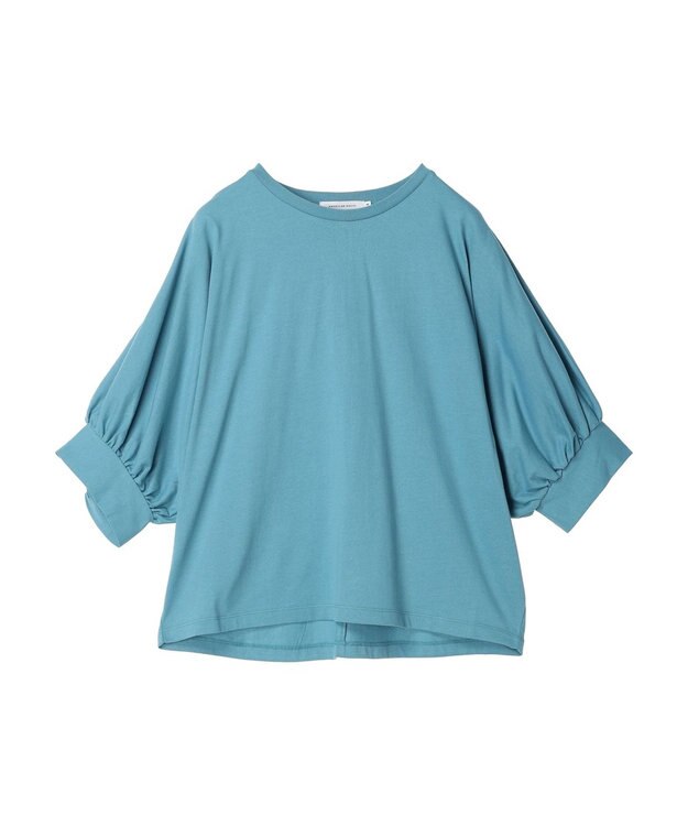 AMERICAN HOLIC 接触冷感ドルマンカットプルオーバー Sax