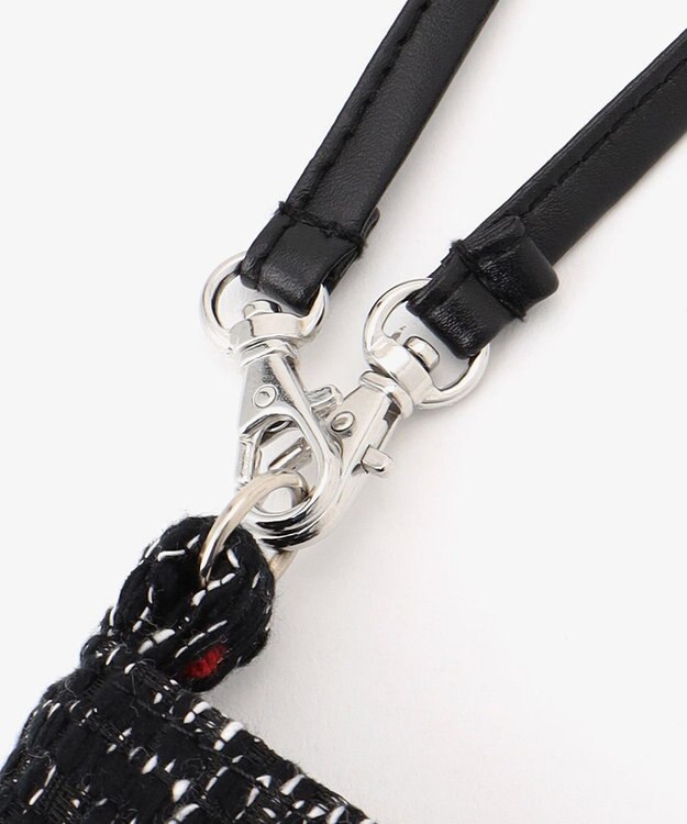 GRACE CONTINENTAL Fabricスマホケース グレー