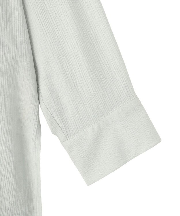 AMERICAN HOLIC 楊柳バンドカラーシャツ Mint