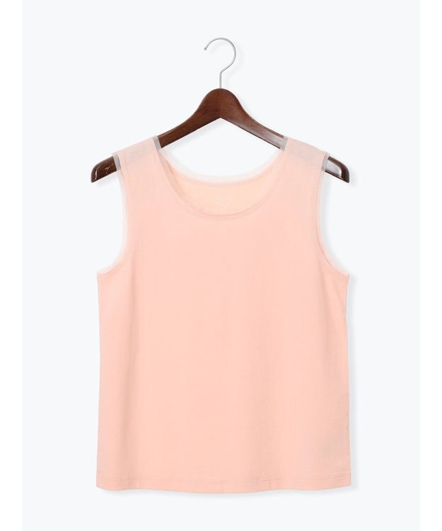 Te chichi チュールトリムタンクトップ ピンク