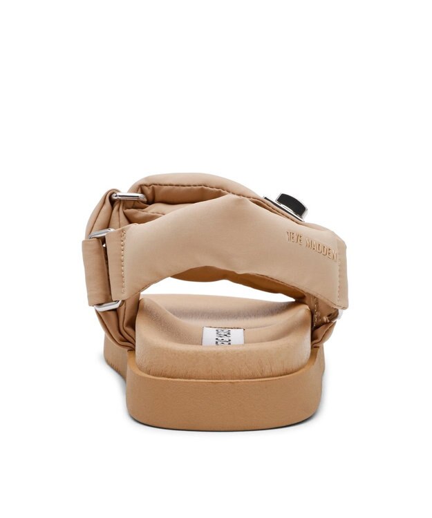 STEVE MADDEN MONAT ナイロンパデッドストラップフラットサンダル ブラッシュ