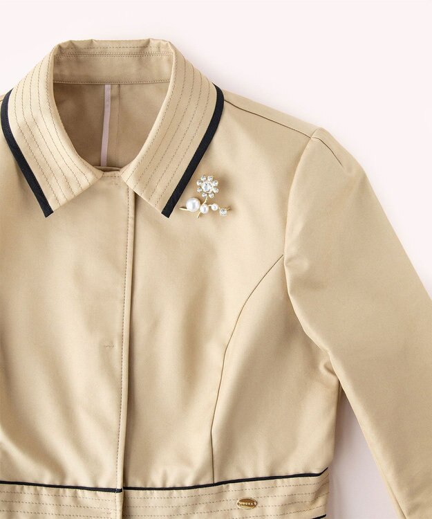 TOCCA DAISY FLOWER BROOCH NECKLACE 2WAY ブローチネックレス ゴールド系