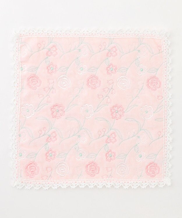 TOCCA ROMANCE LACE TOWELCHIEF タオルハンカチ ピンク系