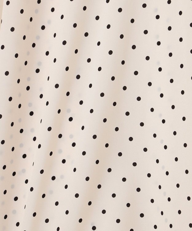 ANY タックスリーブブラウス ドット