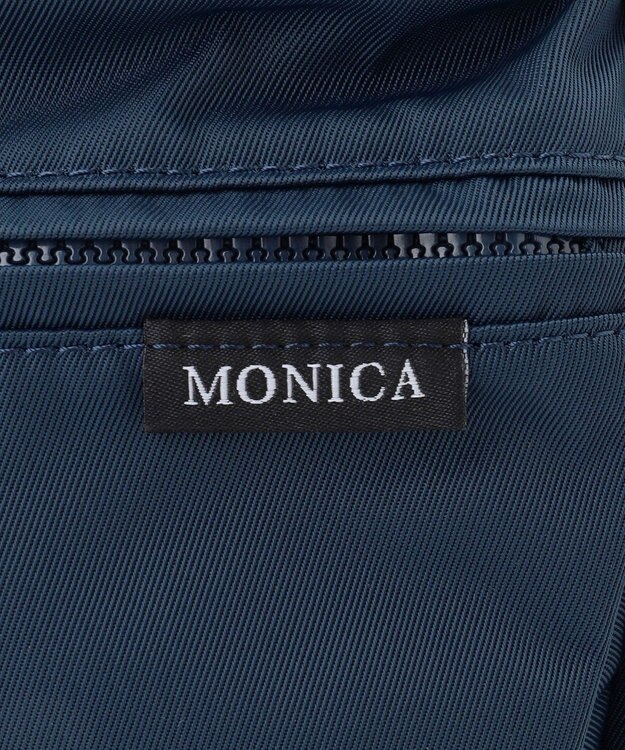 LA BAGAGERIE 【MONICA】サイドジップリュックサック ネイビー