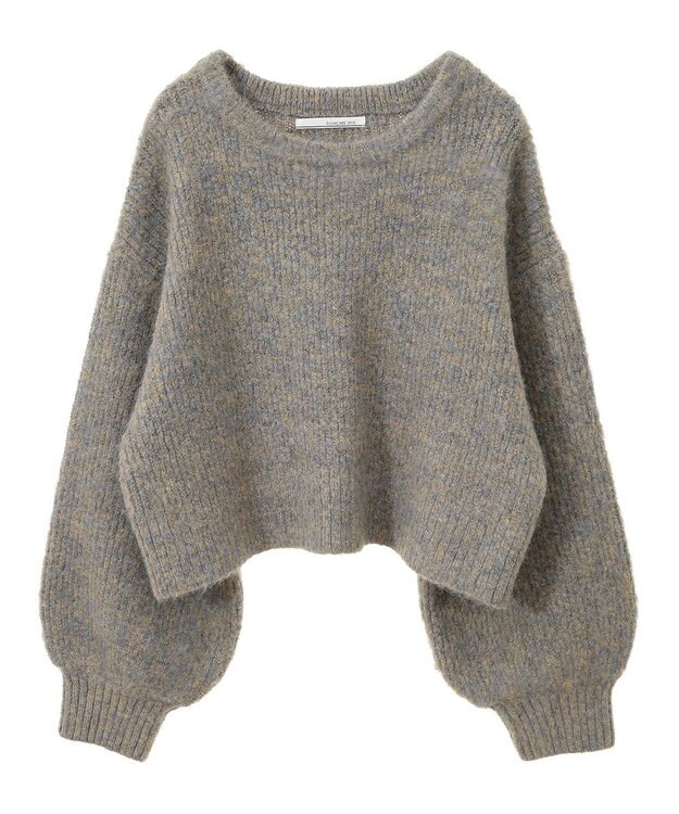 Green Parks ・ＥＬＥＮＣＡＲＥ　ＤＵＥ　ミックスシャギーニット Beige