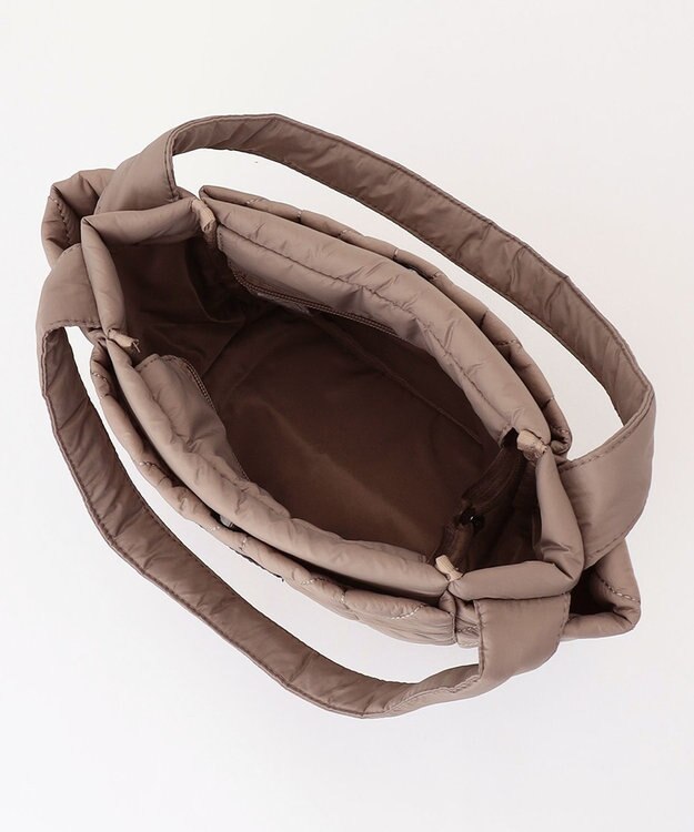 Y'SACCS 【Y’SACCS vous et】キルティングボックストート　Sサイズ ベージュ