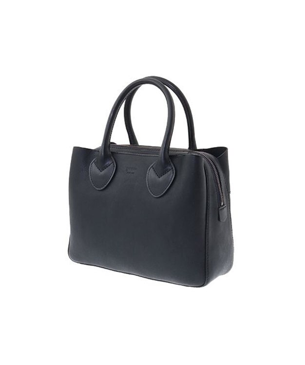 genten ミネルヴァ 手提げバッグ クロ