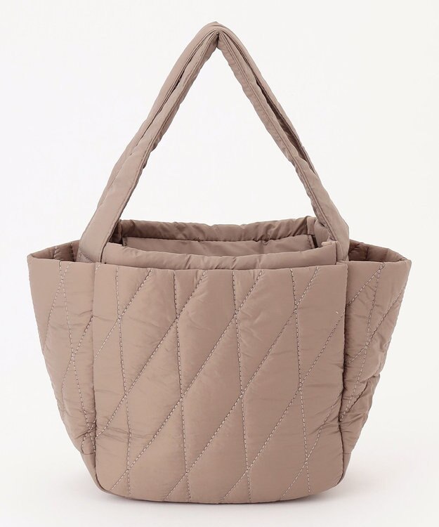 Y'SACCS 【Y’SACCS vous et】キルティングボックストート　Sサイズ ベージュ