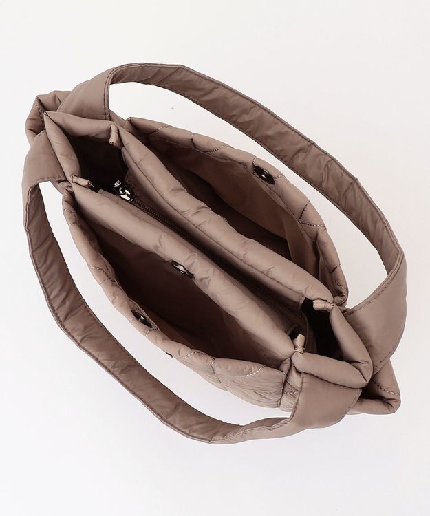 Y'SACCS 【Y’SACCS vous et】キルティングボックストート　Sサイズ ベージュ