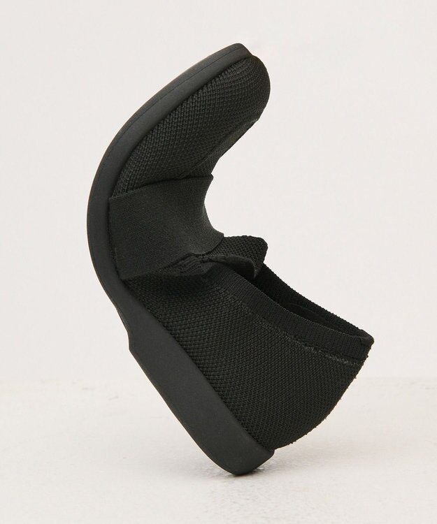 steppi “撥水＆洗えるニットシューズ” KIDS スリップオン シューズ ブラック