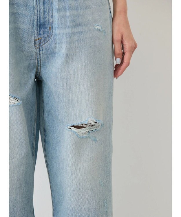 AMERICAN HOLIC ダメージデニムパンツ Light Indigo