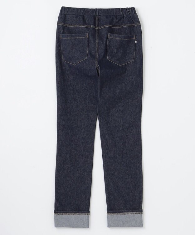 組曲 KIDS 【150-160㎝】デニムニット パンツ ネイビー系