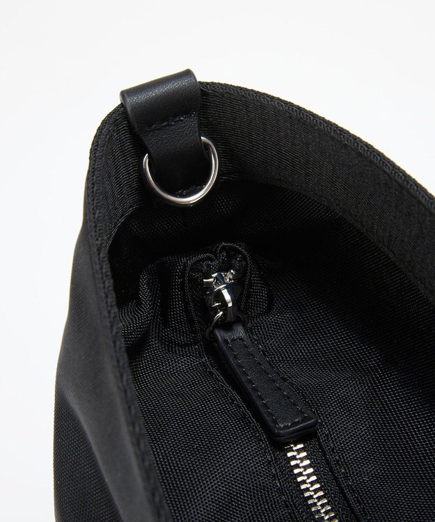 TOPKAPI 【Breath TOPKAPI sis】【WEB限定】ナイロン レザーポケット トートバッグ ショルダー付き A4 / 軽量 / CALM カーム ブラック