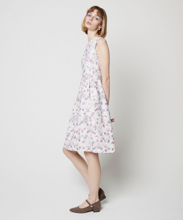 TOCCA 【消臭＆洗える！】HOLLY HOCK ドレス ホワイト系7