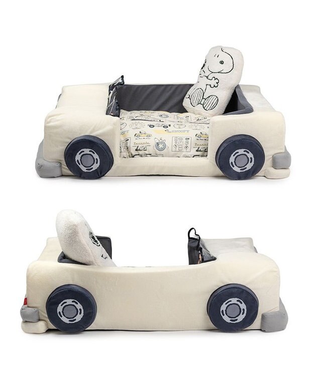 PET PARADISE スヌーピー マイカー カドラー Ｍ オフホワイト