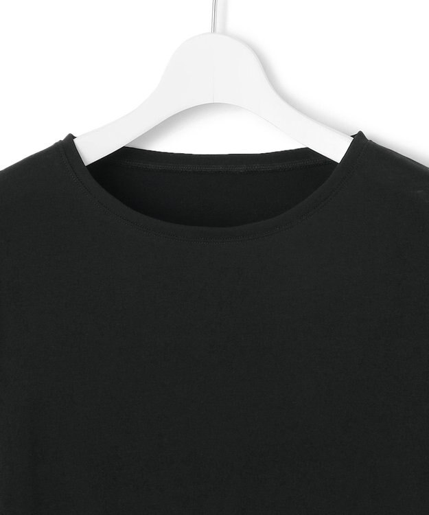 23区 S 【滝沢眞規子さん着用/洗える】シアーレイヤード カットソー ブラック系