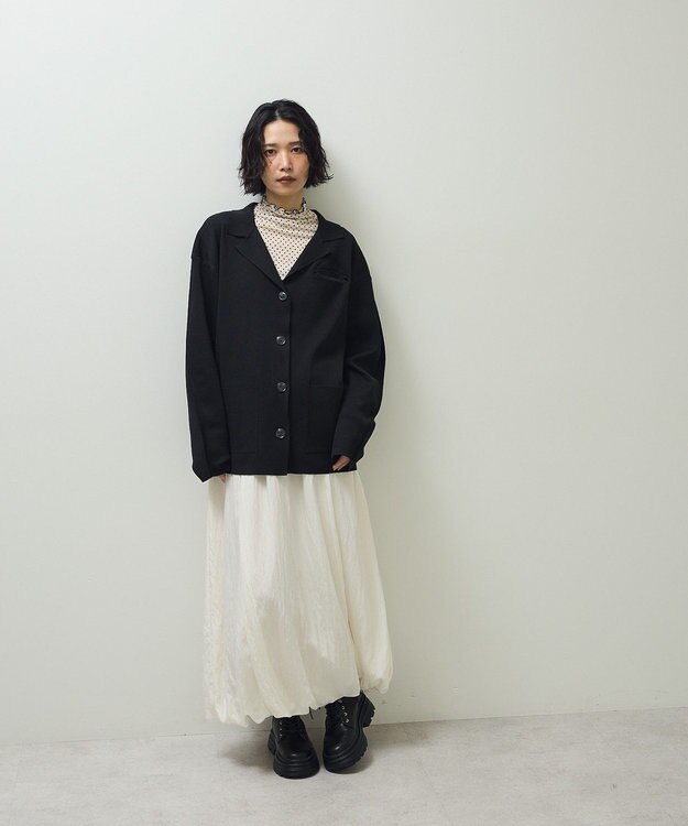 Green Parks ・ＡＮＤＳＥＡＲＣＨ　ドットチュールハイネック Ivory