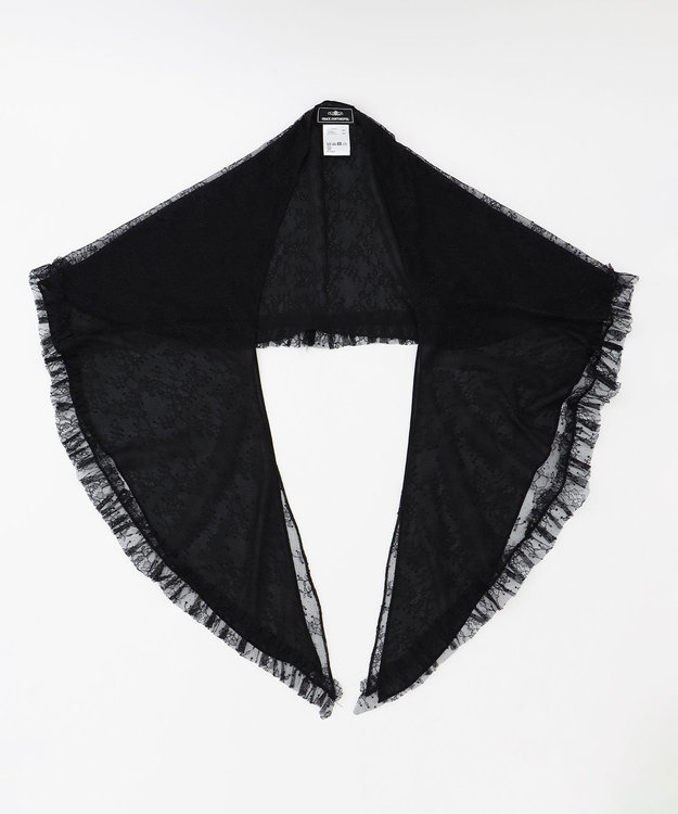 GRACE CONTINENTAL ダブルレースストール ブラック