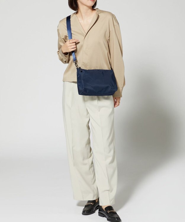 Y'SACCS 【Y’SACCS vous et】ドットジャカード マルチウェイトート Sサイズ ネイビー