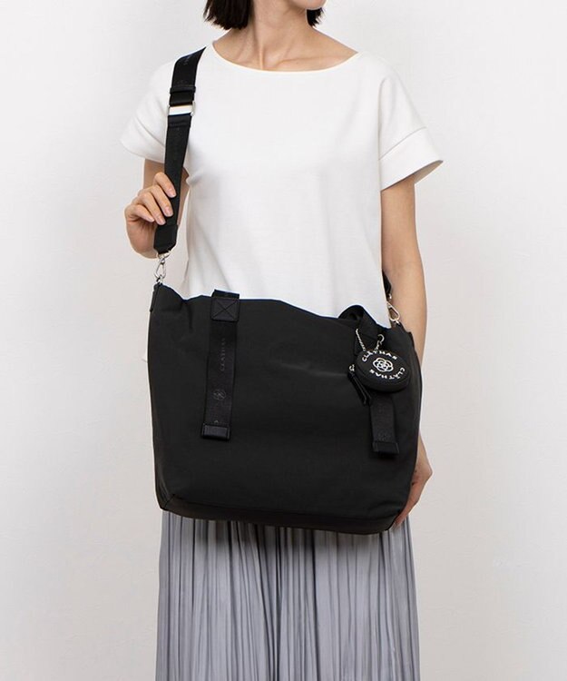 CLATHAS レザン 2wayトートバッグ ダークグレー