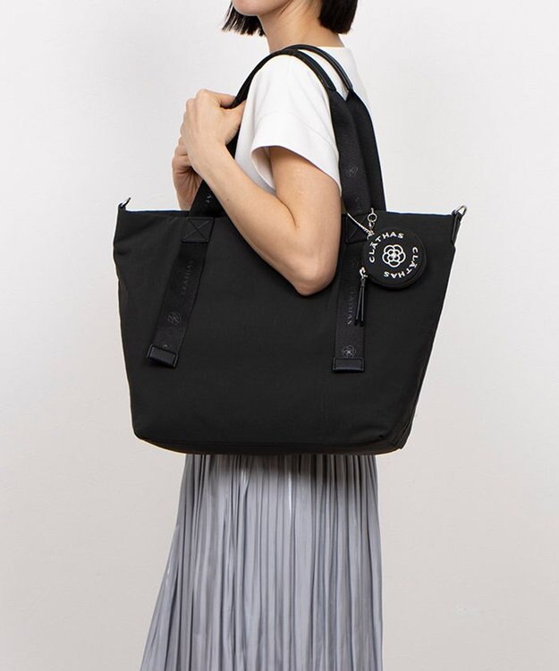 CLATHAS レザン 2wayトートバッグ ダークグレー