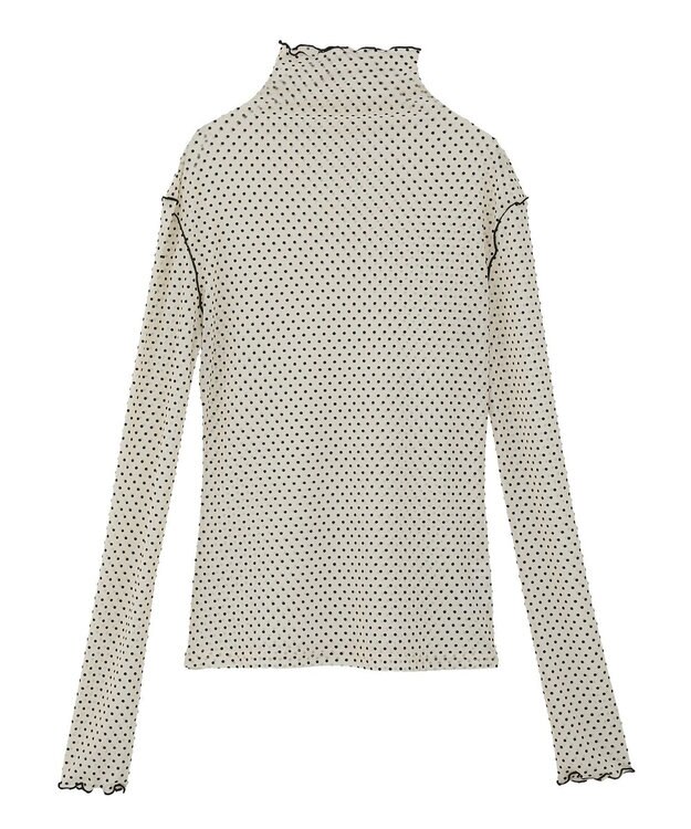 Green Parks ・ＡＮＤＳＥＡＲＣＨ　ドットチュールハイネック Ivory